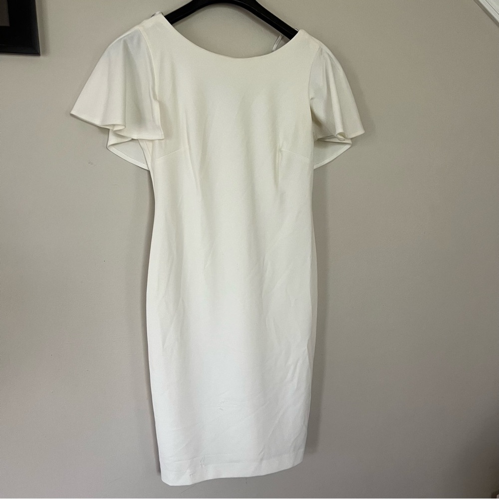 Calvin Klein Cream Midi Dress
